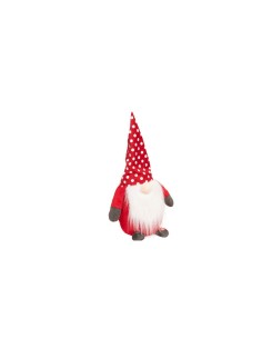 Decorazione figura GNOME di Natale 23 x 15 x 24 cm - La magia di Natale a casa tua
