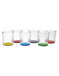 CONF 6 BICCHIERI ACQUA CANETTE 25CL LUSTRO