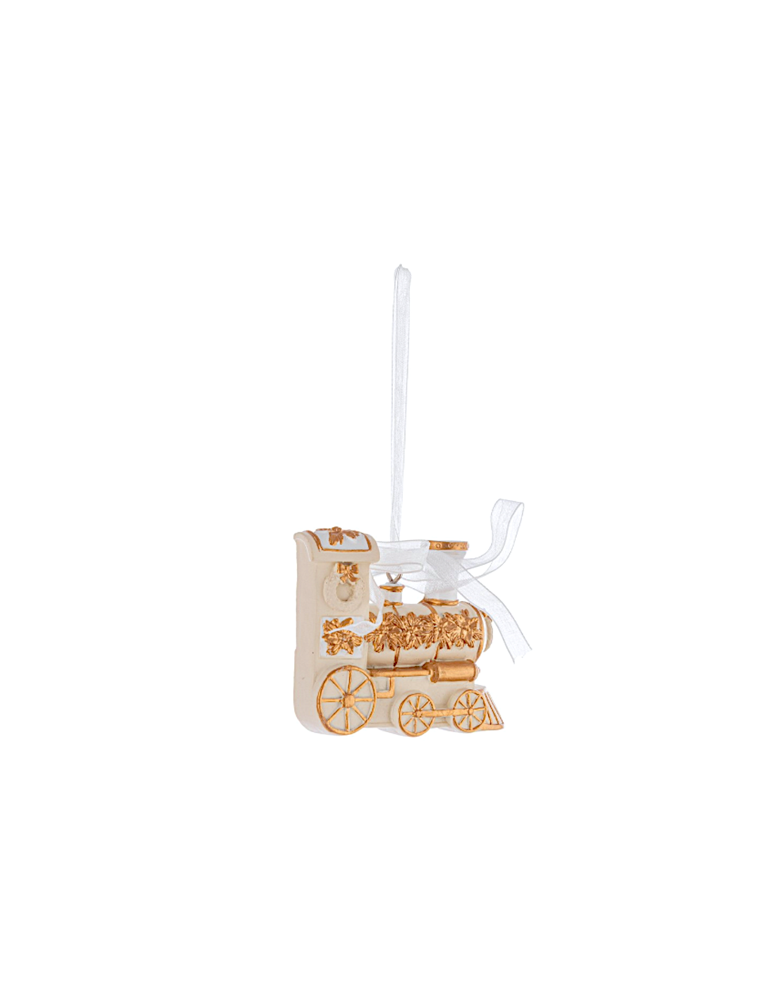 PENDENTE DARLING TRENO BEIGE 7X6CM RESINA