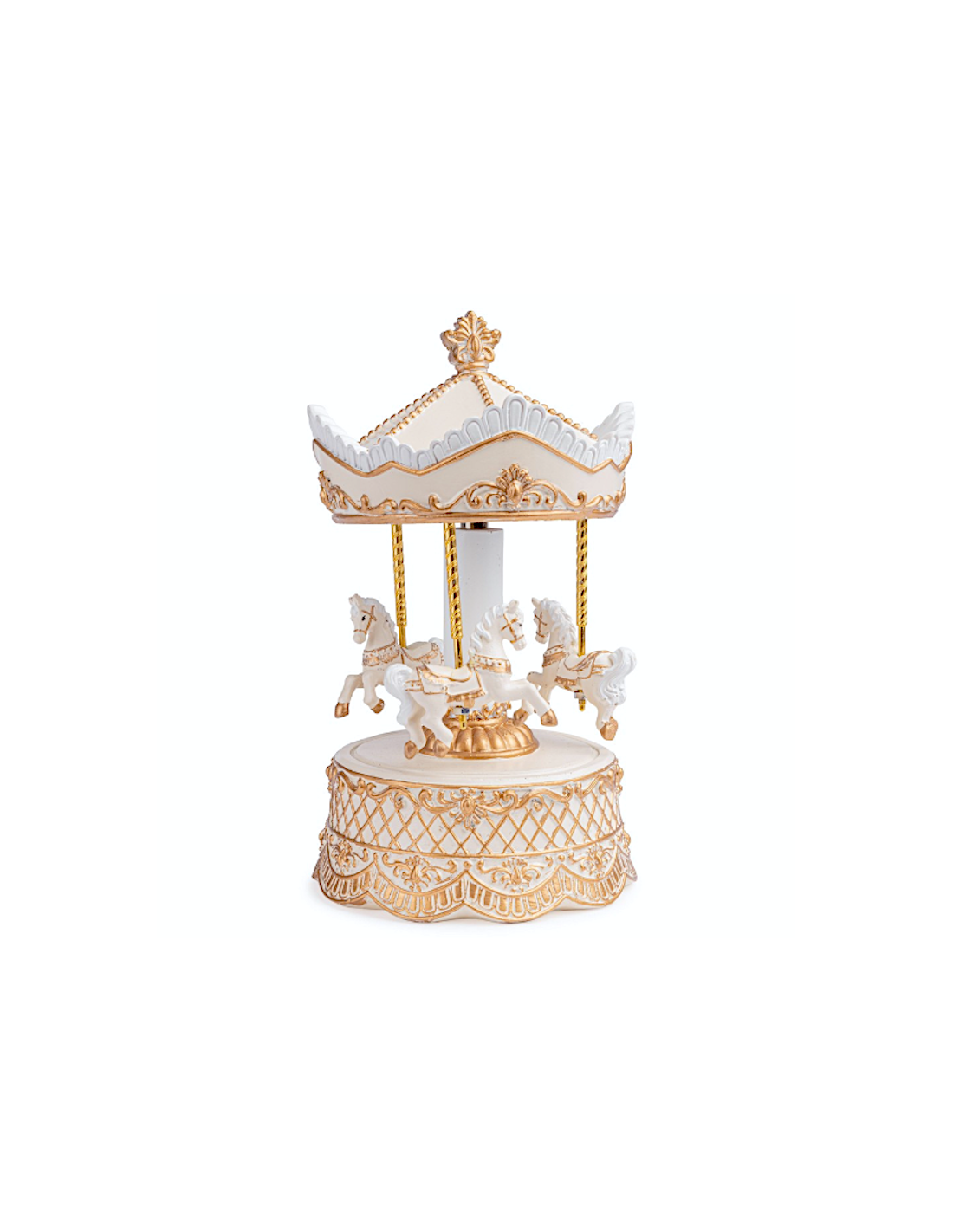 CARILLON DARLING GIOSTRINA RESINA/METALLO 12X23CM