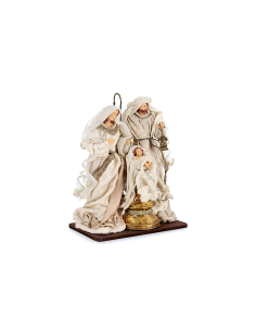 SACRA FAMIGLIA MAJESTIC ROSA H38CM CON BASE