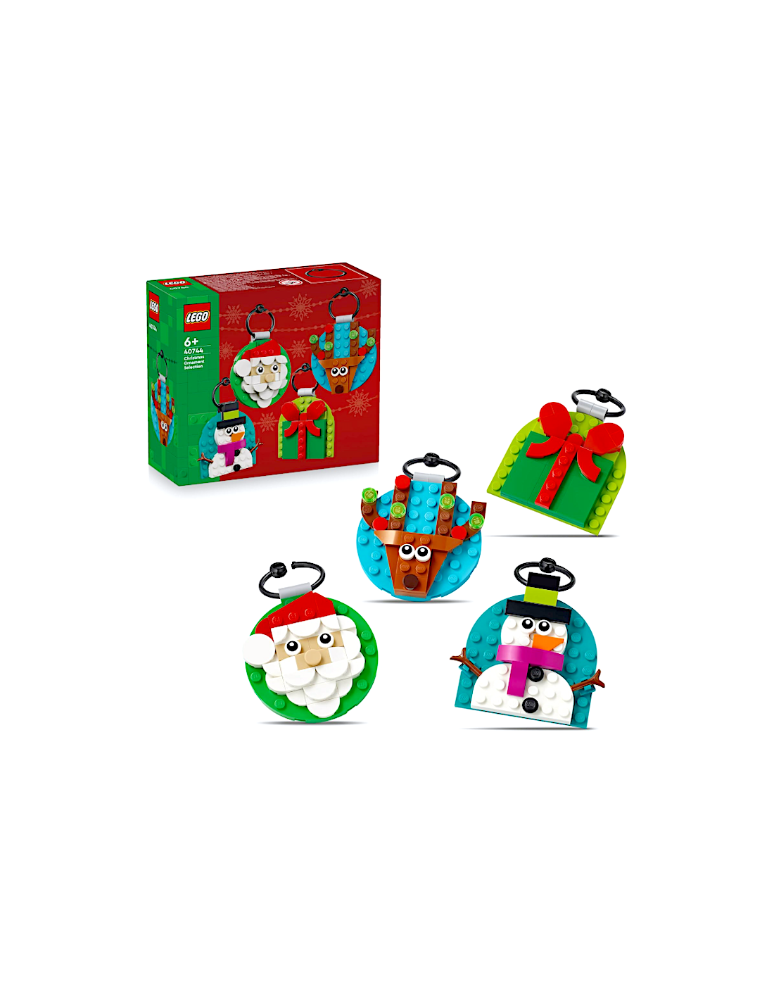 NATALE 40744 SELEZIONE DI DECORAZIONI NATALIZIE