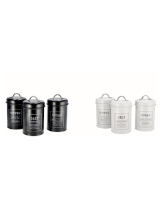 Barattolo in Latta Assortito 10x18 cm