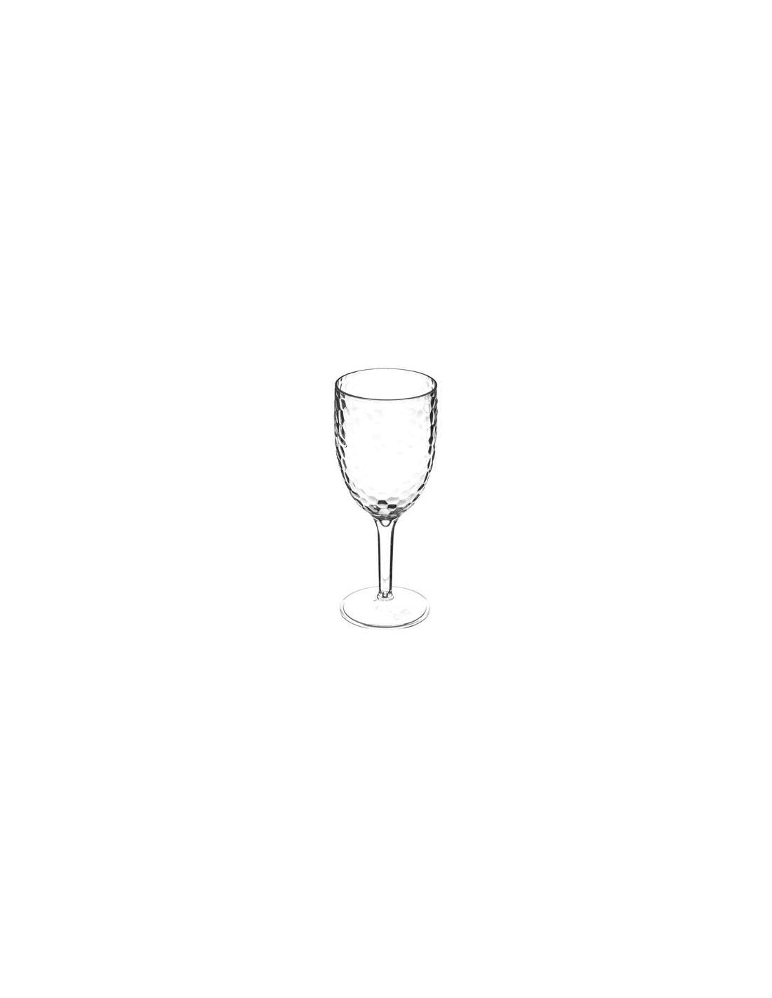 CALICE VINO PLASTICA 400ML 8X20CM su TreG Ingrosso