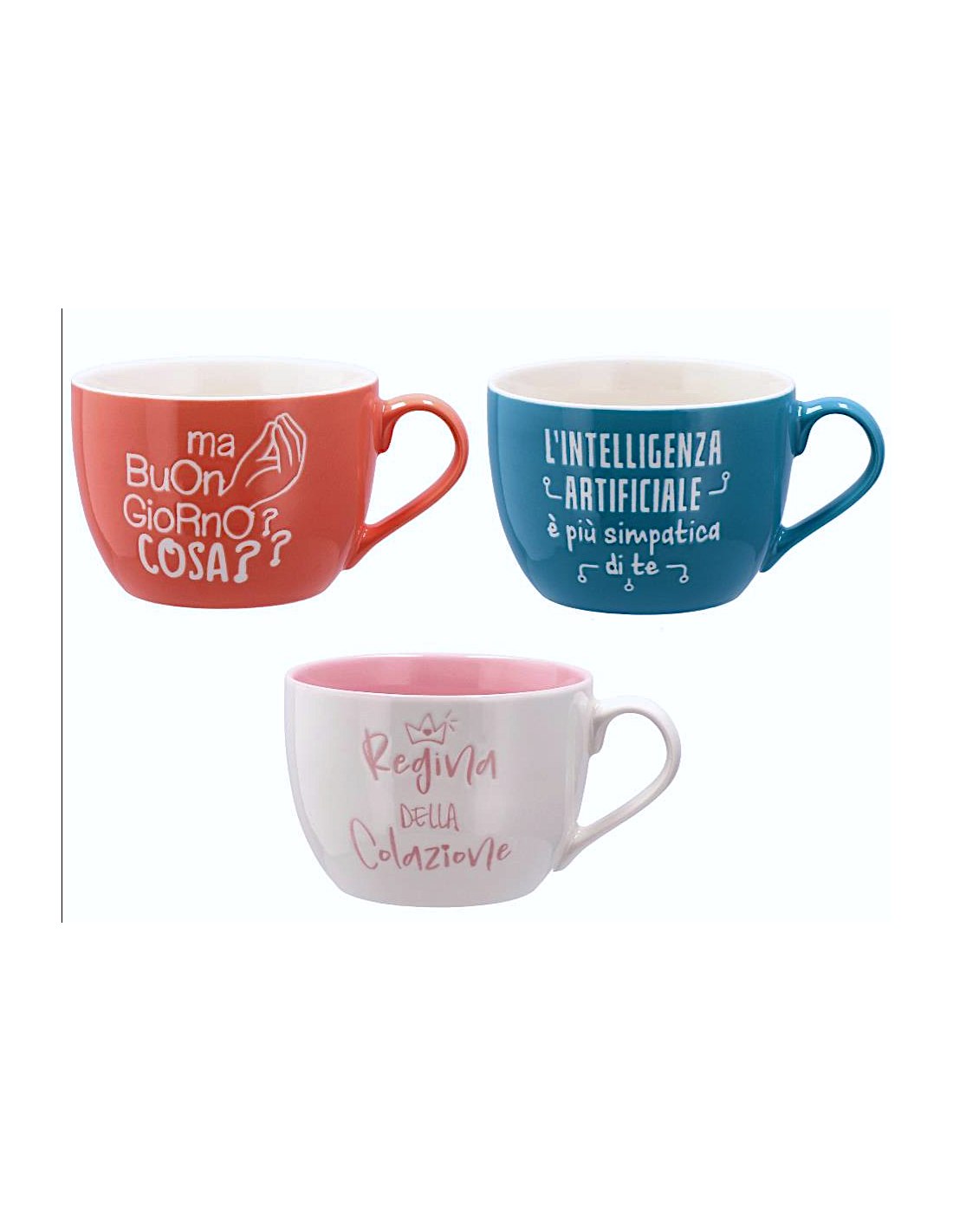 Tazza in Porcellana Assortita 15x8 cm