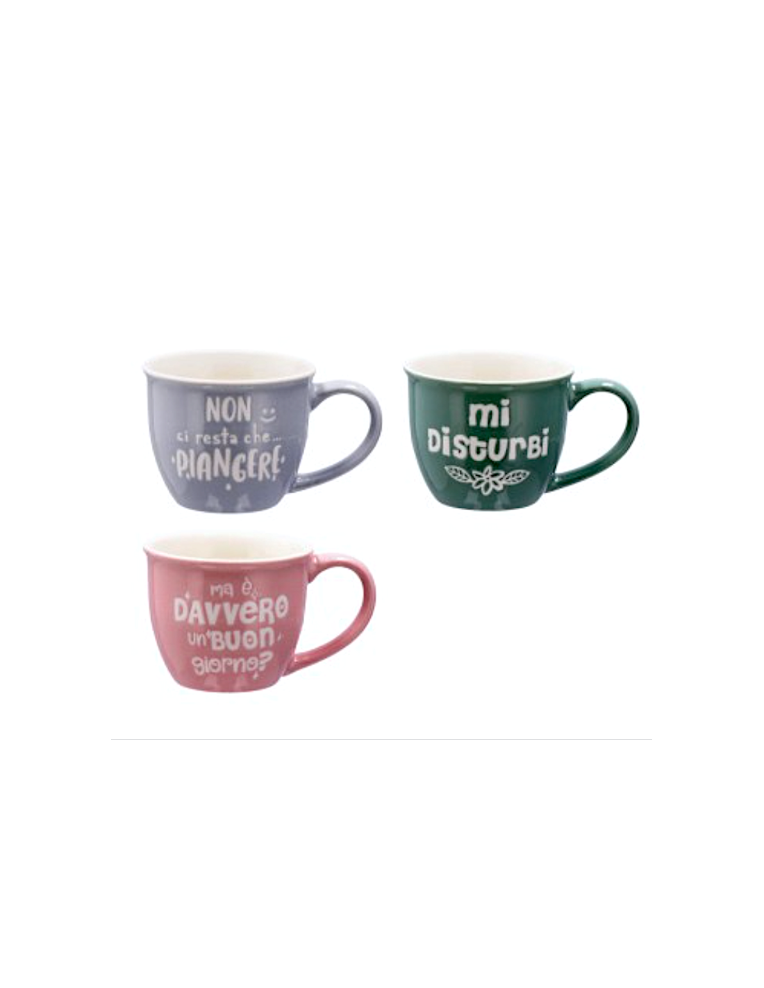 Tazzina in Porcellana Assortita NBC 6,5 x 5,5 cm