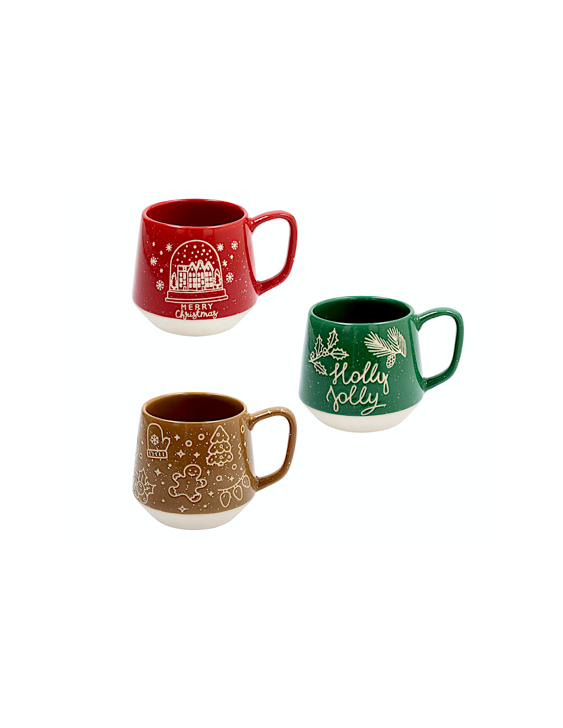 NATALE SNOWY XMAS TAZZA JUMBO 510CC ASSORTITO