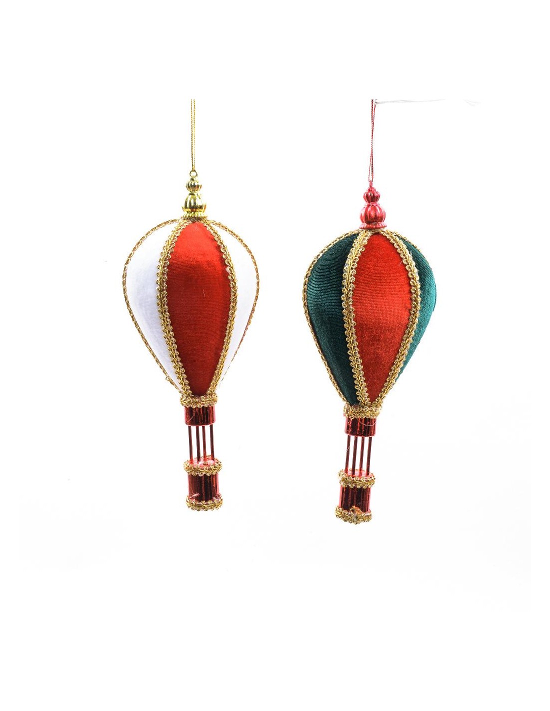 PENDENTE MONGOLFIERA POLISTIROLO 8X21CM ASSORTITO