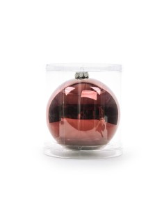 SFERA BORDEAUX 15CM VETRO