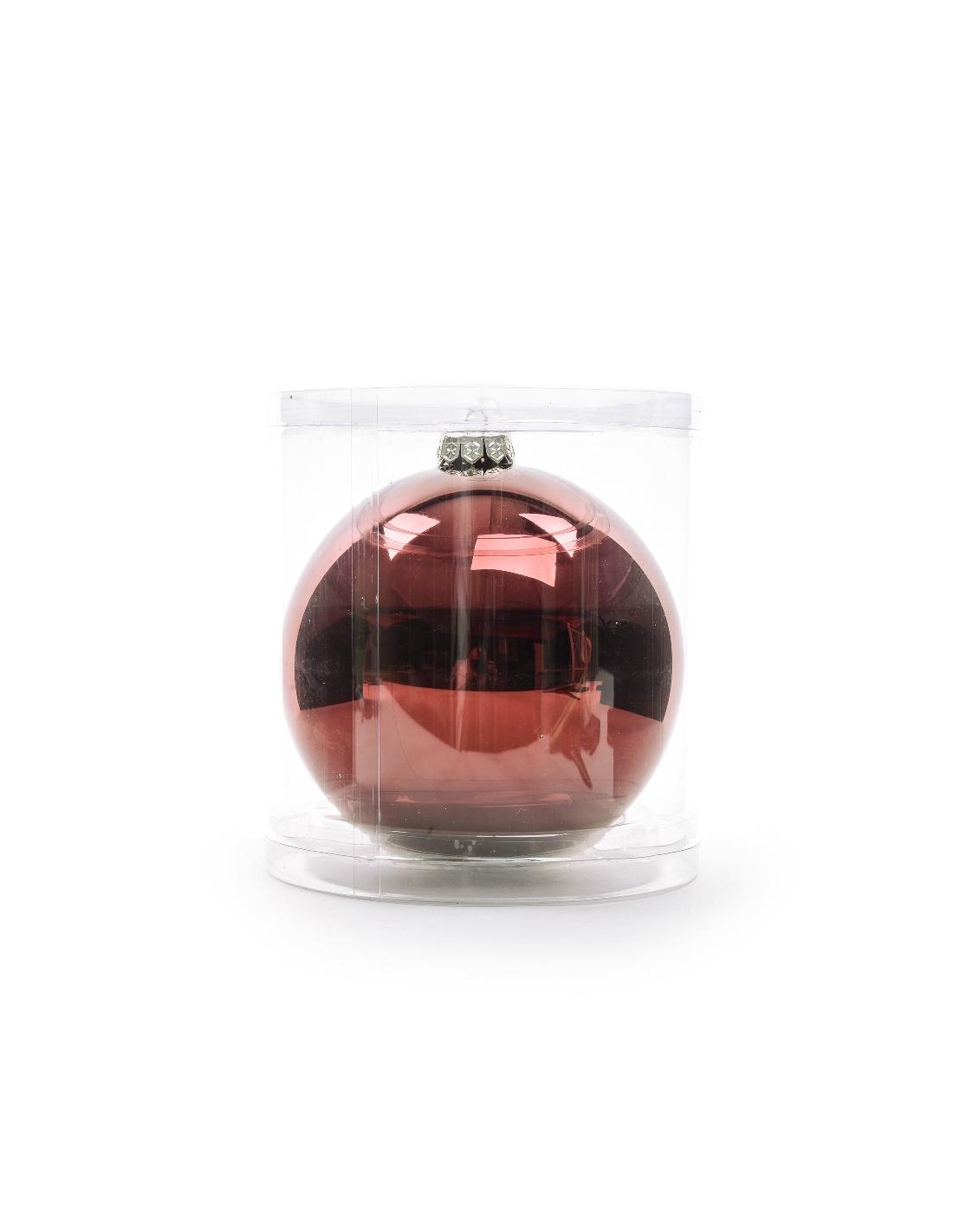 SFERA BORDEAUX 15CM VETRO