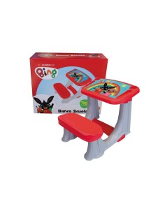 ODS BING, BANCO SCUOLA E TAVOLINO 2 IN 1, ATTIVITÀ CREATIVE, APPRENDIMENTO, IDEA REGALO BAMBINI, NATALE E COMPLEANNO