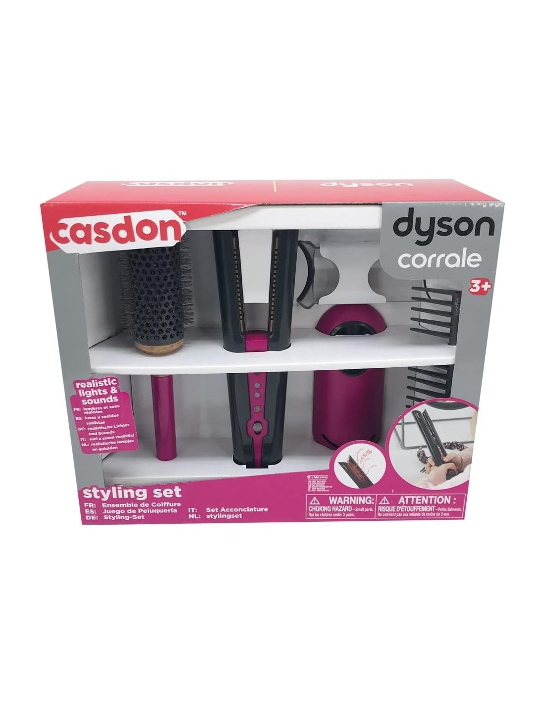 DYSON CORRALE SET ACCONCIATURE, ACCESSORI BEAUTY, GIOCO PER BAMBINA 6+ ANNI