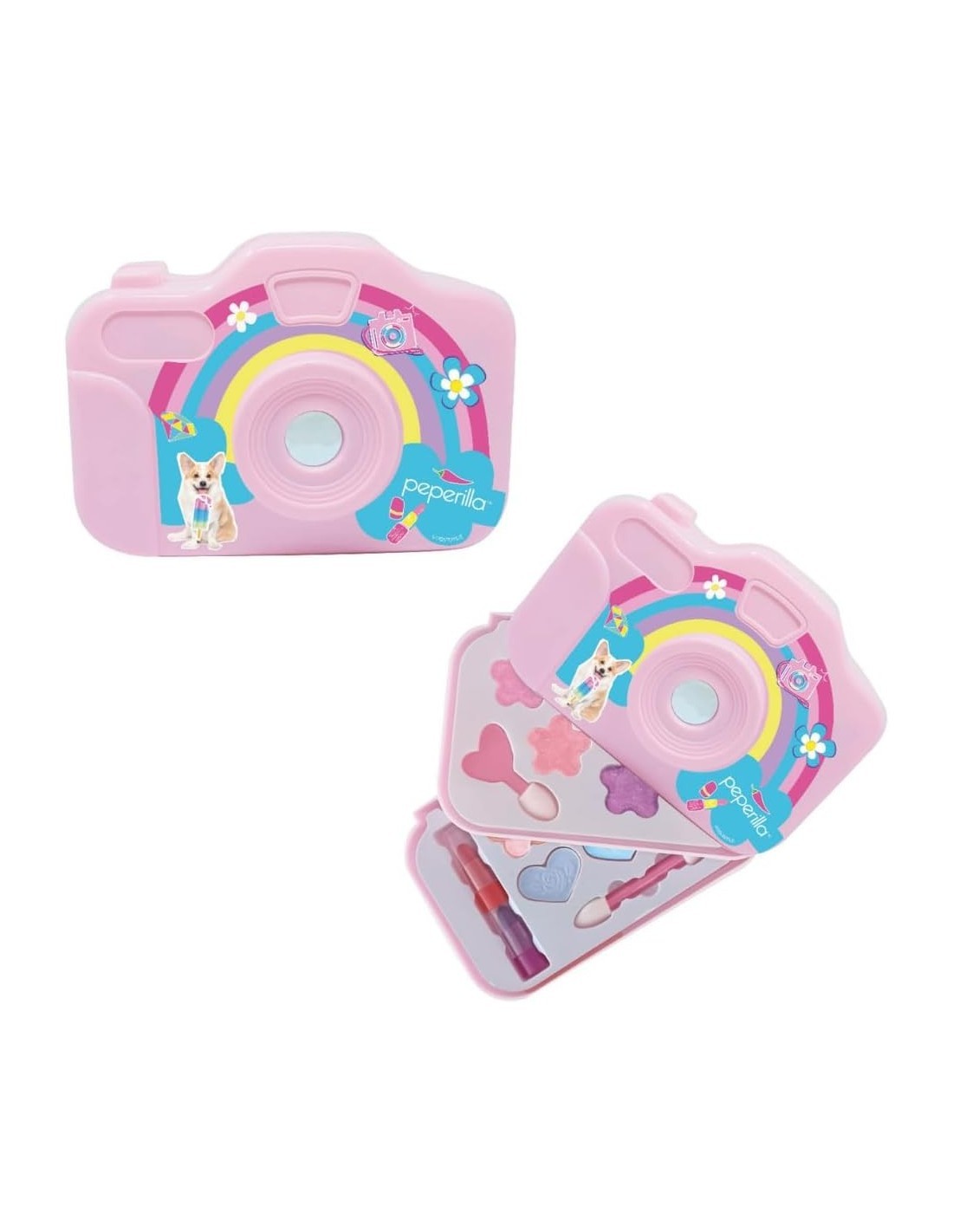 PEPERILLA 43715 MAKE-UP MACCHINA FOTOGRAFICA, GIOCO BEAUTY, BAMBINA 6+ ANNI