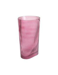 VASO 142996 VETRO BURGUNDY 16X30CM