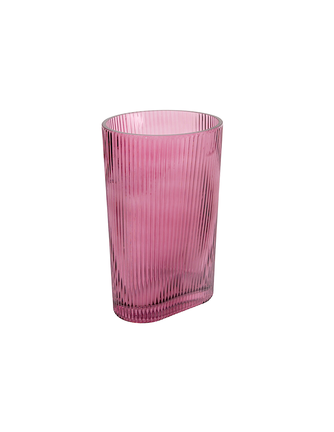 VASO 142999 VETRO BURGUNDY 15X25CM