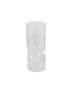 VASO 143033 VETRO TRASPARENTE 10X25CM