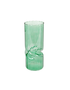 VASO 143034 VETRO VERDE 10X25CM
