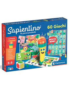 SAPIENTINO 16494 PENNA PARLANTE 60 GIOCHI