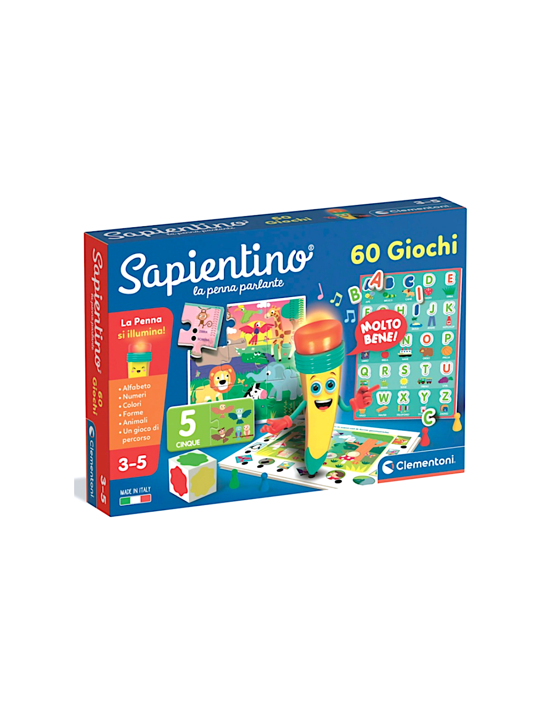 SAPIENTINO 16494 PENNA PARLANTE 60 GIOCHI