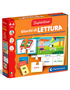 SAPIENTINO 16498 GIOCHI DI LETTURA