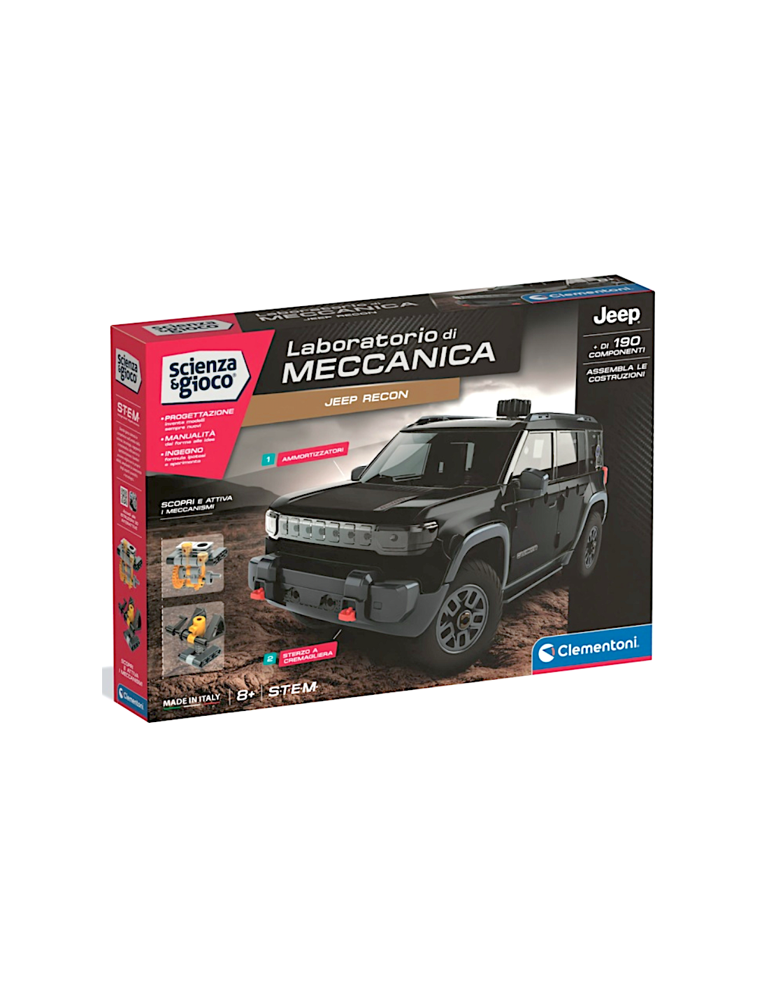 SCIENZA G.19383 JEEP RECON LABORATORIO DI MECCANICA