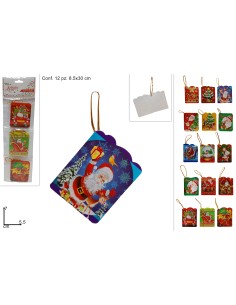 BIGLIETTI AUGURI CHIUDIPACCO 12PZ ASSORTITO