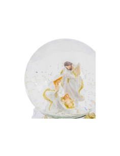 Decorazione palla di neve di Natale 10x13cm con natività in resina - La magia di Natale a casa tua 2