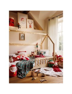 Decorazione peluche Babbo Natale di Natale 35cm in poliestere - La magia di Natale a casa tua 2