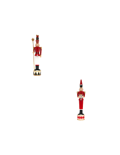 Decorazione schiaccianoci di Natale H47cm in resina assortito - La magia di Natale a casa tua