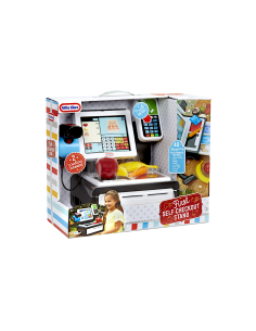 LITTLE TIKES REGISTRATORE DI CASSA, GIOCATTOLO BAMBINI, ACCESSORI INCLUSI, GIOCO DI RUOLO, 3+ ANNI
