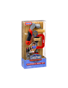 LITTLE TIKES 643248 SET MARTELLO E CHIODI
