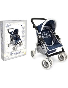 PASSEGGINO 74255 ORSETTO METALLO 65X38X45CM su TreG Ingrosso 2