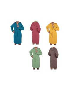 ACCAPPATOIO UNISEX COTONE TAGLIE E COLORI ASSORTITI