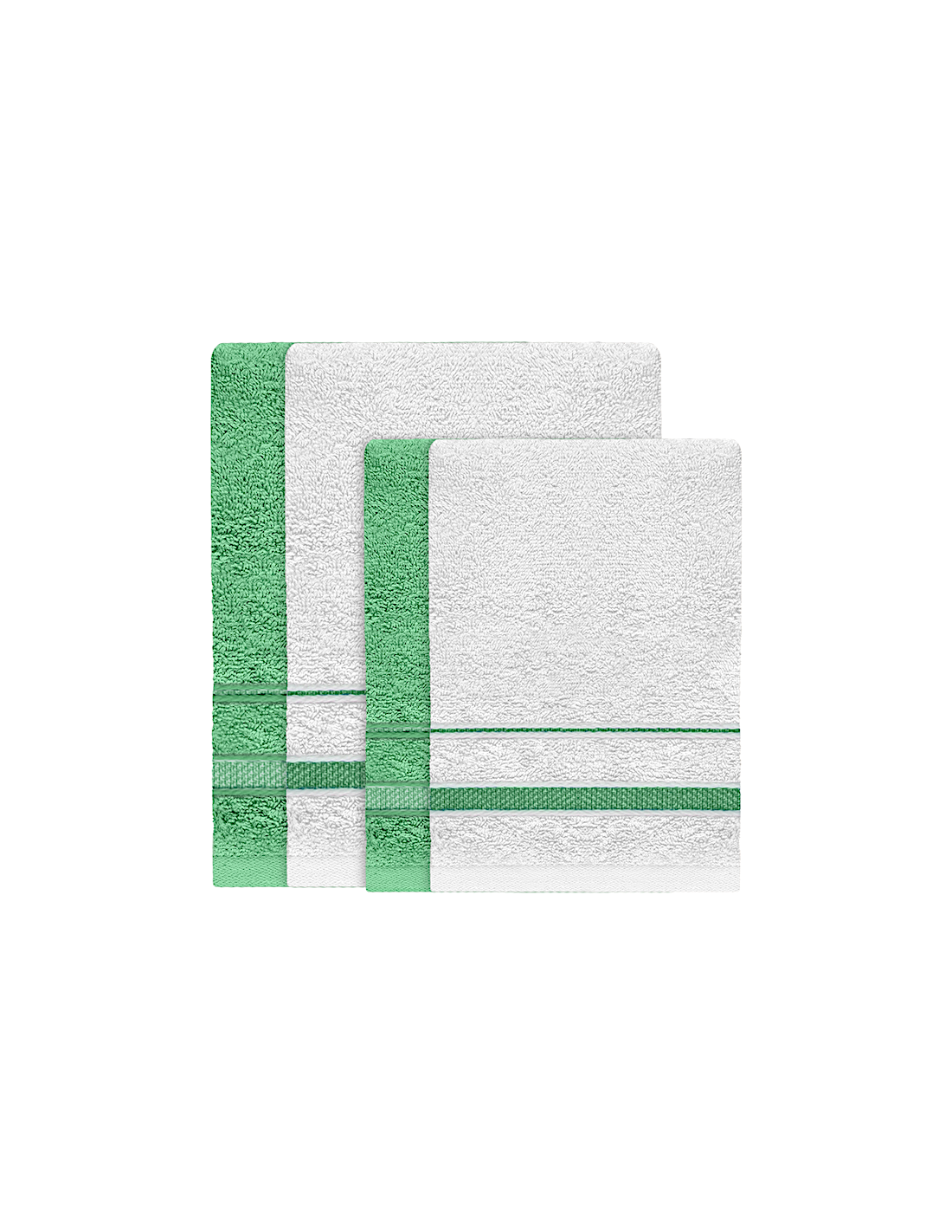 SET BAGNO 4PZ OSPITE+VISO COLORI ASSORTITI