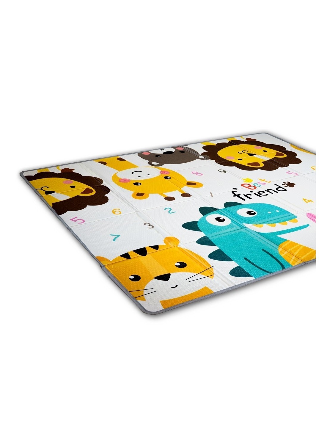 GOGO - TAPPETONE DOUBLE FACE 180X200CM PIEGHEVOLE