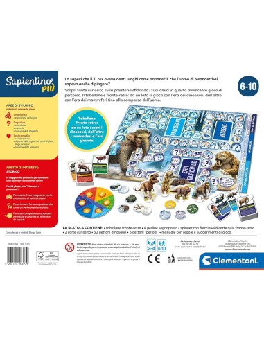 SAPIENTINO 16393 DINOSAURI E PREISTORIA su TreG Ingrosso