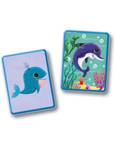 CLEMENTONI, SAPIENTINO BABY MONTESSORI, LE CASE DEI CUCCIOLI, FLASHCARDS EDUCATIVE,  48 CARTE TATTILI, ANIMALI E HABITAT
