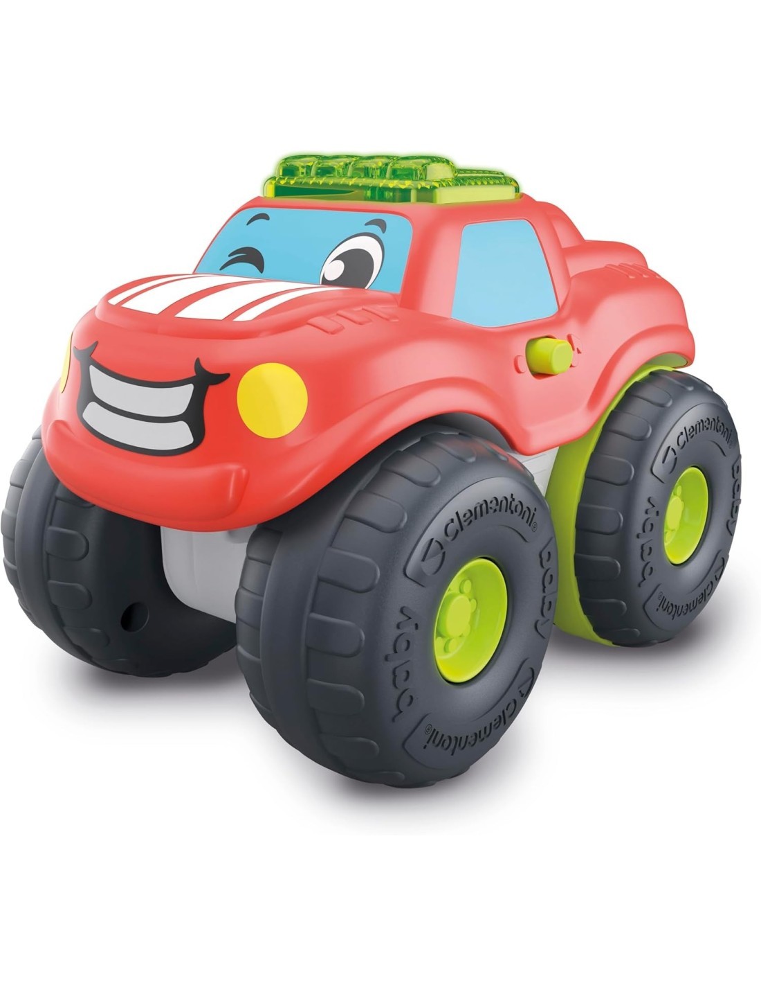 BABY CLEMENTONI, LEONE PICK-UP, MACCHININA BAMBINO, 1-4 ANNI, GIOCO PRIMA INFANZIA, FUORISTRADA