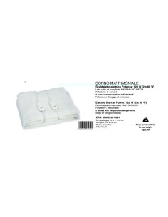 Johnson Sonno – Termocoperta Elettrica Matrimoniale 2x60W con Doppio Controllo 2