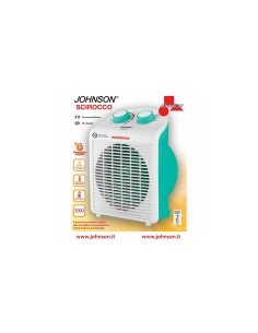 Johnson Scirocco – Termoventilatore Portatile 2000 W