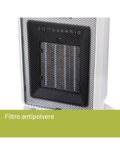 TERMOVENTILATORE 4033 COMPACT ECOCERAMIC 240V 2000W su TreG Ingrosso 2