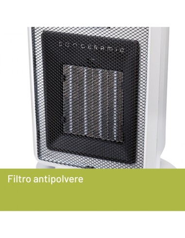 TERMOVENTILATORE 4033 COMPACT ECOCERAMIC 240V 2000W su TreG Ingrosso