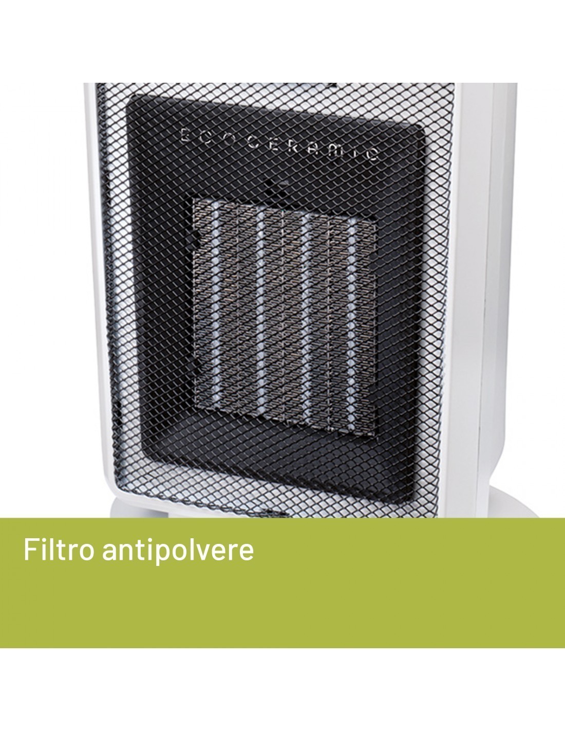 TERMOVENTILATORE 4033 COMPACT ECOCERAMIC 240V 2000W su TreG Ingrosso