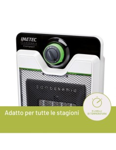 TERMOVENTILATORE 4033 COMPACT ECOCERAMIC 240V 2000W su TreG Ingrosso