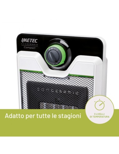 TERMOVENTILATORE 4033 COMPACT ECOCERAMIC 240V 2000W su TreG Ingrosso