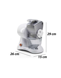 GRATI' GRATTUGIA PROFESSIONALE SILVER 120W 448 ARIETE su TreG Ingrosso