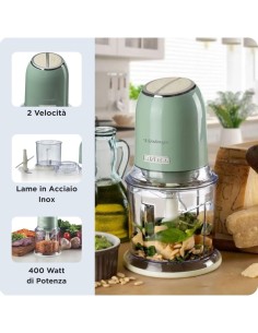 TRITATUTTO 043804AR0 VERDE 400W 600ML su TreG Ingrosso