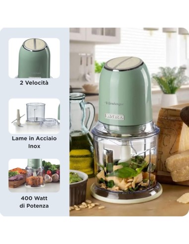 TRITATUTTO 043804AR0 VERDE 400W 600ML su TreG Ingrosso