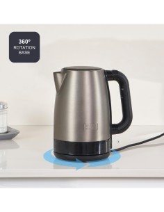 BLACK+DECKER BXKE2201E – Bollitore Elettrico Inox 2200 W, 1,7 L