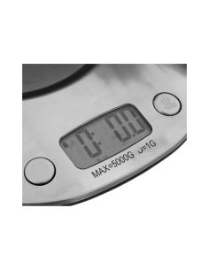 BILANCIA CUCINA 189397 DIGITALE 5KG/1GR CON CIOTOLA INOX
